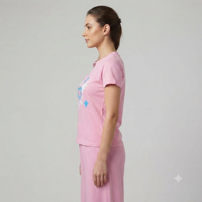 Women's Pink Graphic 
